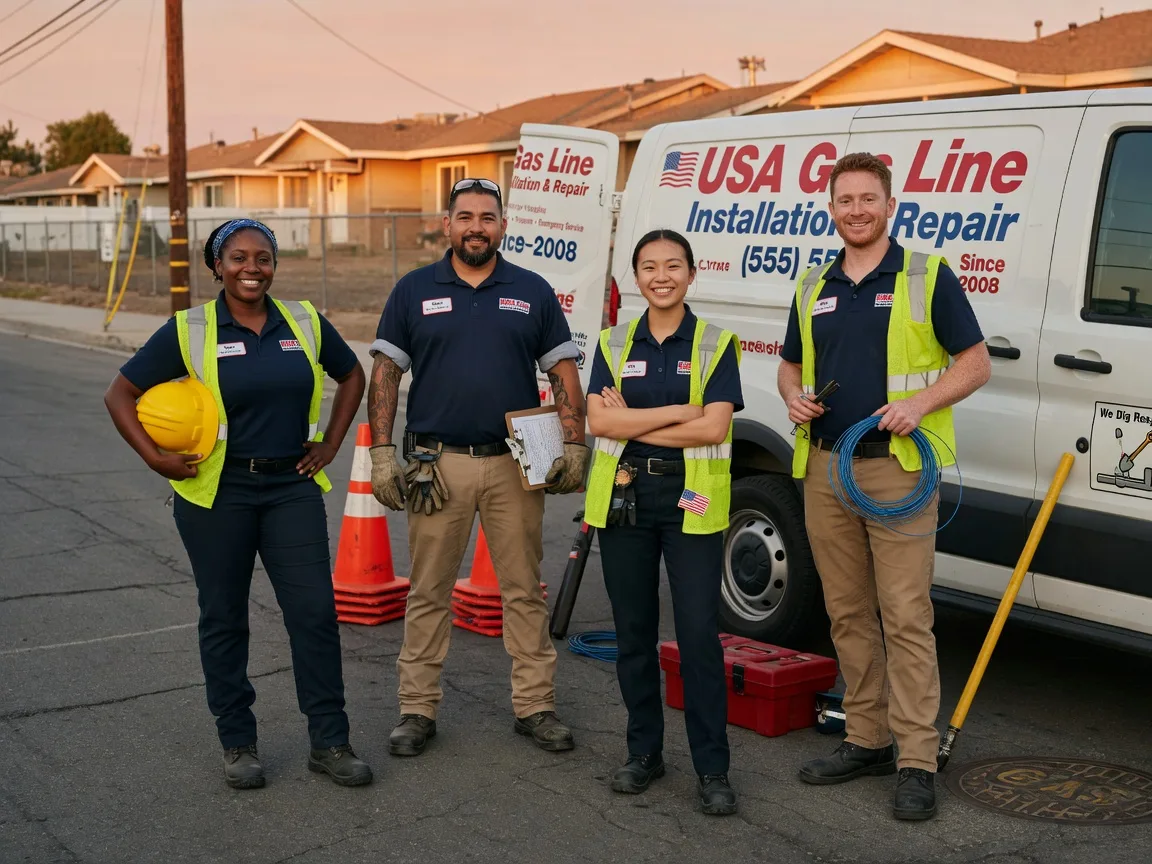 Gas Line Installation company in Winfield, TX